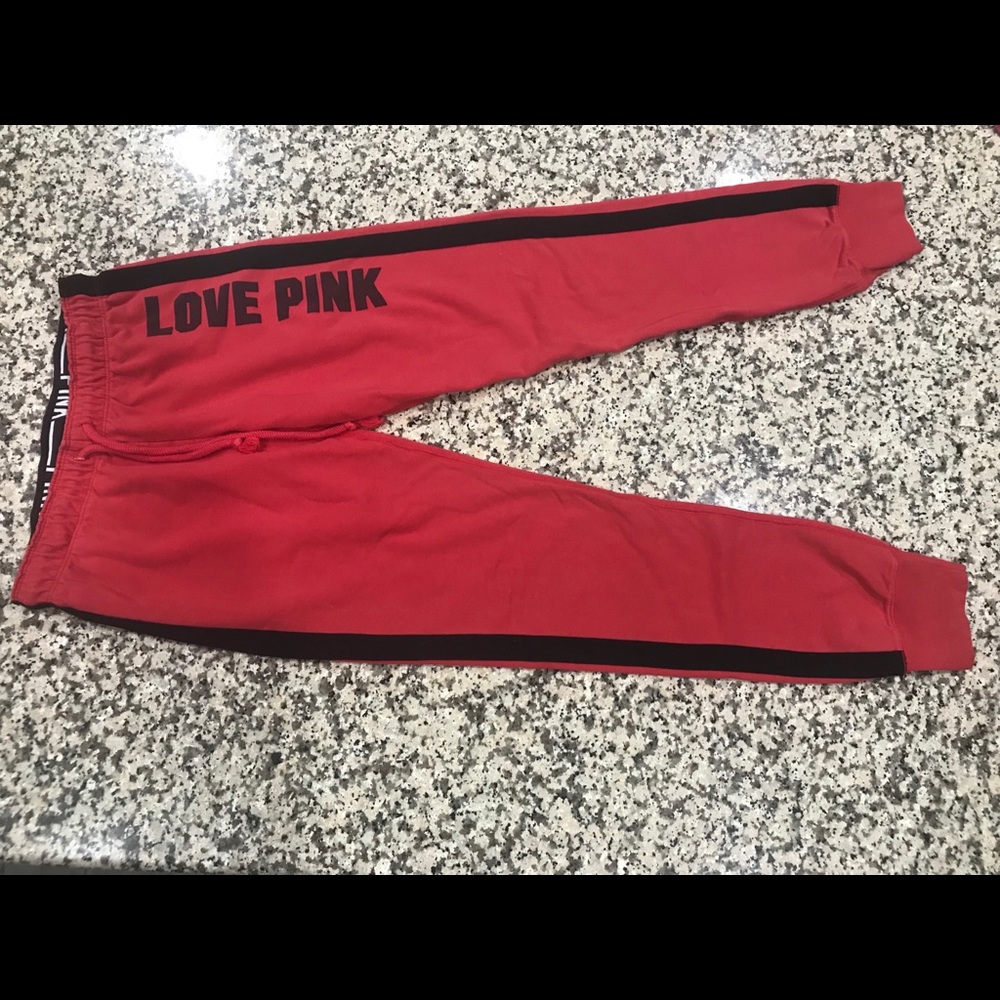 Pink joggers